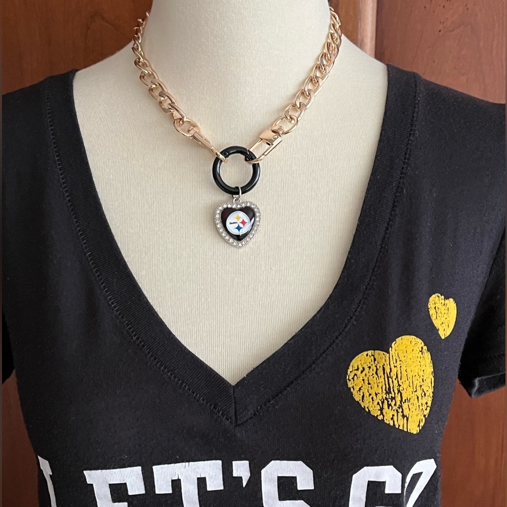 Pittsburgh Steelers Charm Necklace